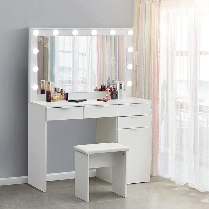 Ethan Dressing Table with Mirror