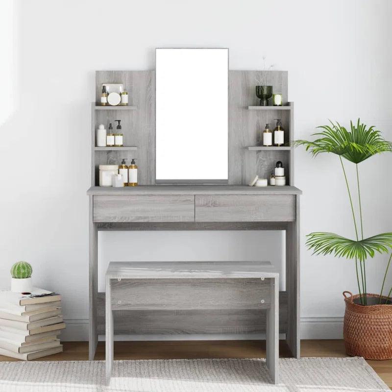 Ewa  Dressing Table with Mirror