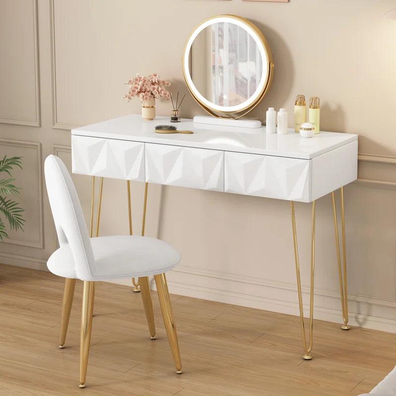 Fernanda Dressing Table with Mirror