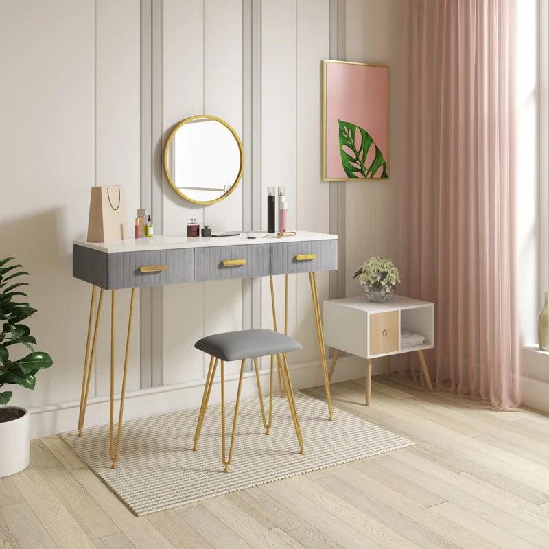 Jan Dressing Table with Mirror