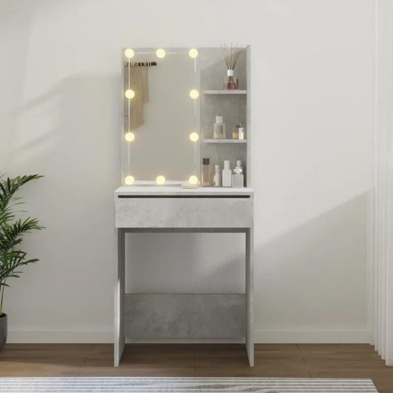 Leon Dressing Table with Mirror