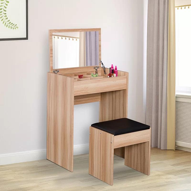 Maja Dressing Table with Mirror