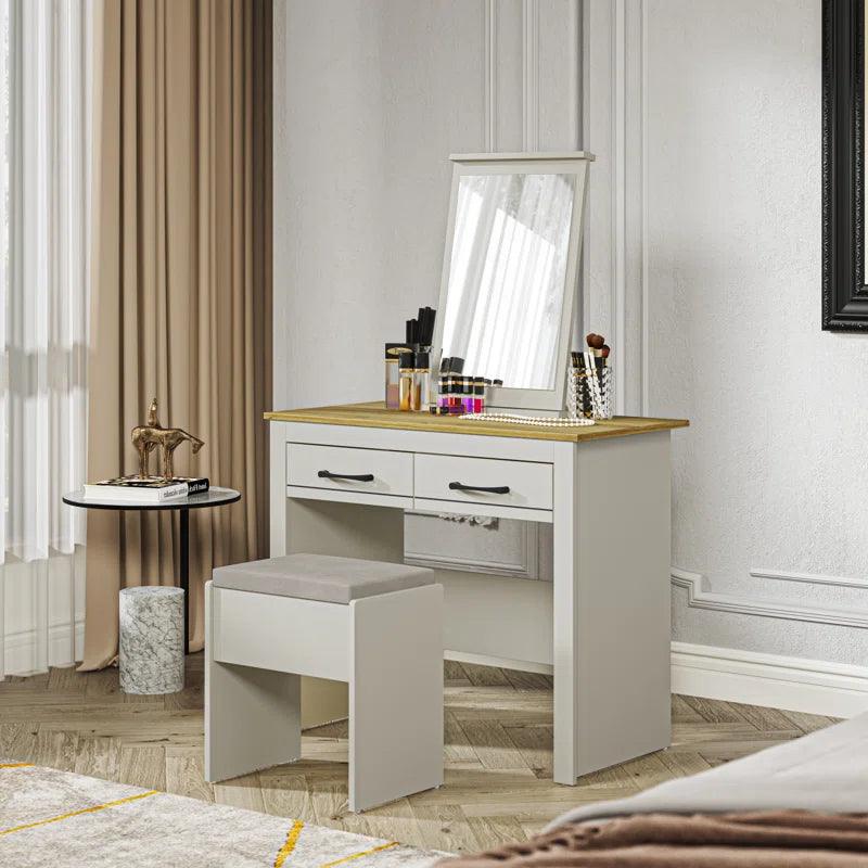 Marie  Dressing Table with Mirror