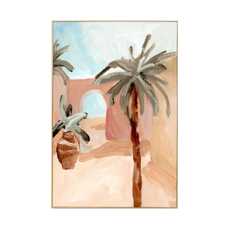 Villa Study Blush 1 Canvas