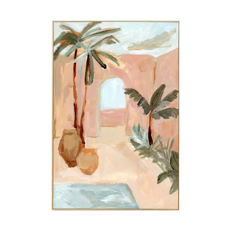 Villa Study Blush 2 Canvas