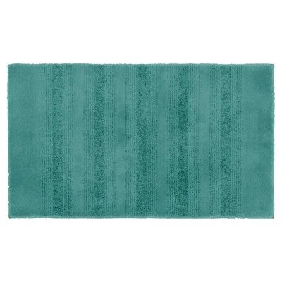 New - 24"x40" Essence Nylon Washable Bath Rug Sea foam - Garland