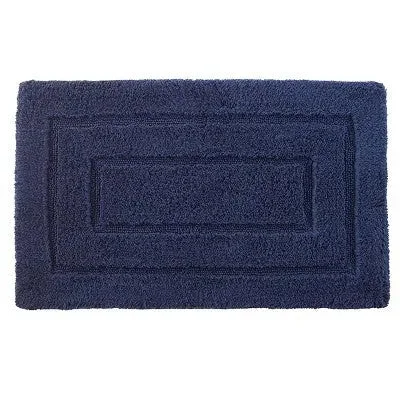 New - 24"x40" Signature Bath Rug Navy- Cassadecor