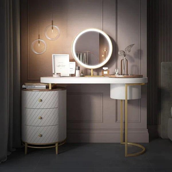 Enzo Vanity with Mirror Vanity wooden dressing table design