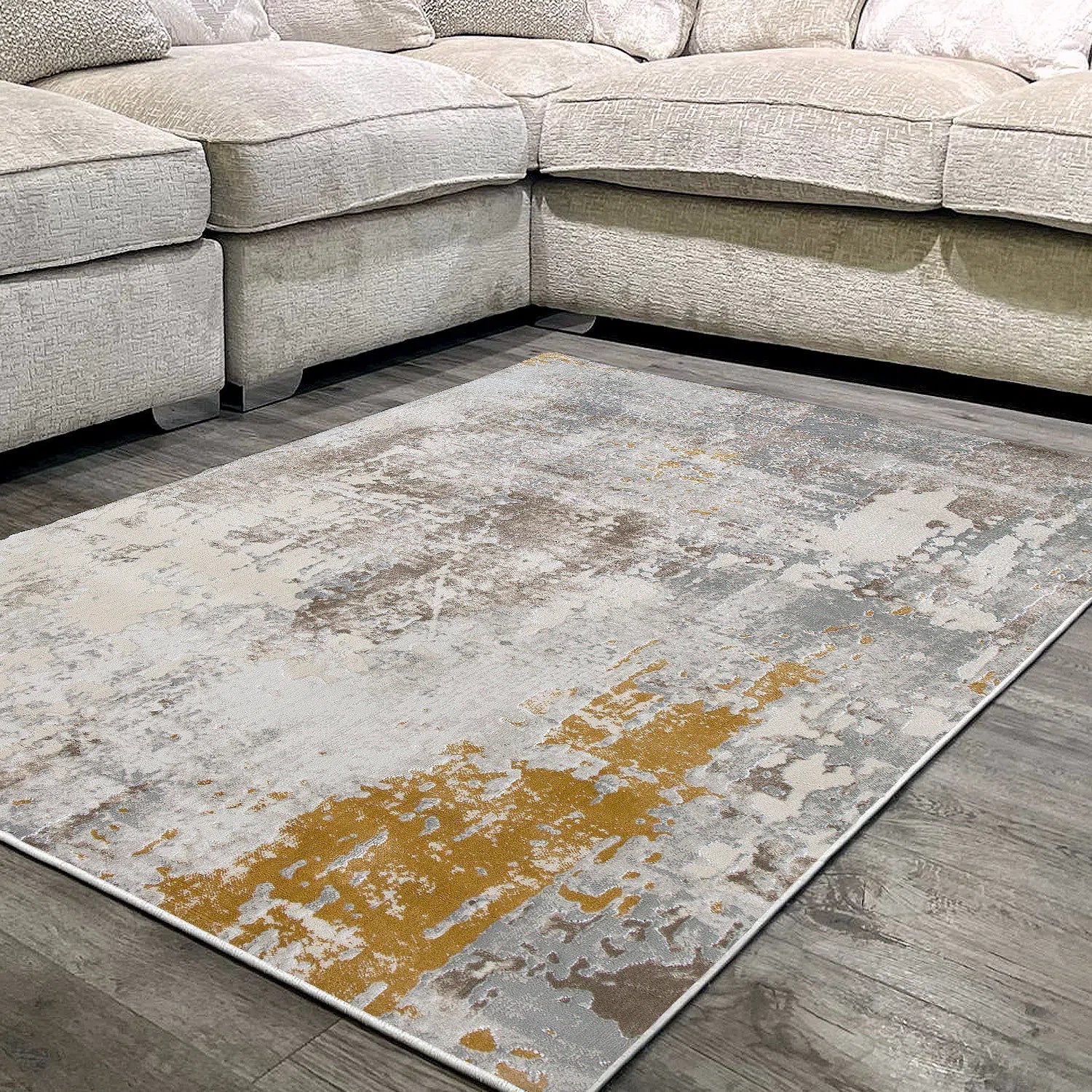 Lucca - Gold Rug