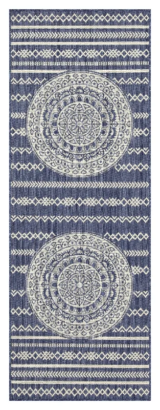 Sunshine - 2'7" X 7'3" Indoor / Outdoor Area Rug, Polypropylene