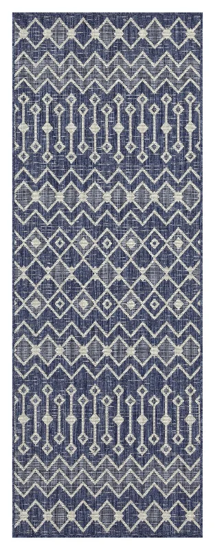 Sunshine - 2'7" X 7'3" Indoor / Outdoor, Polypropylene Area Rug